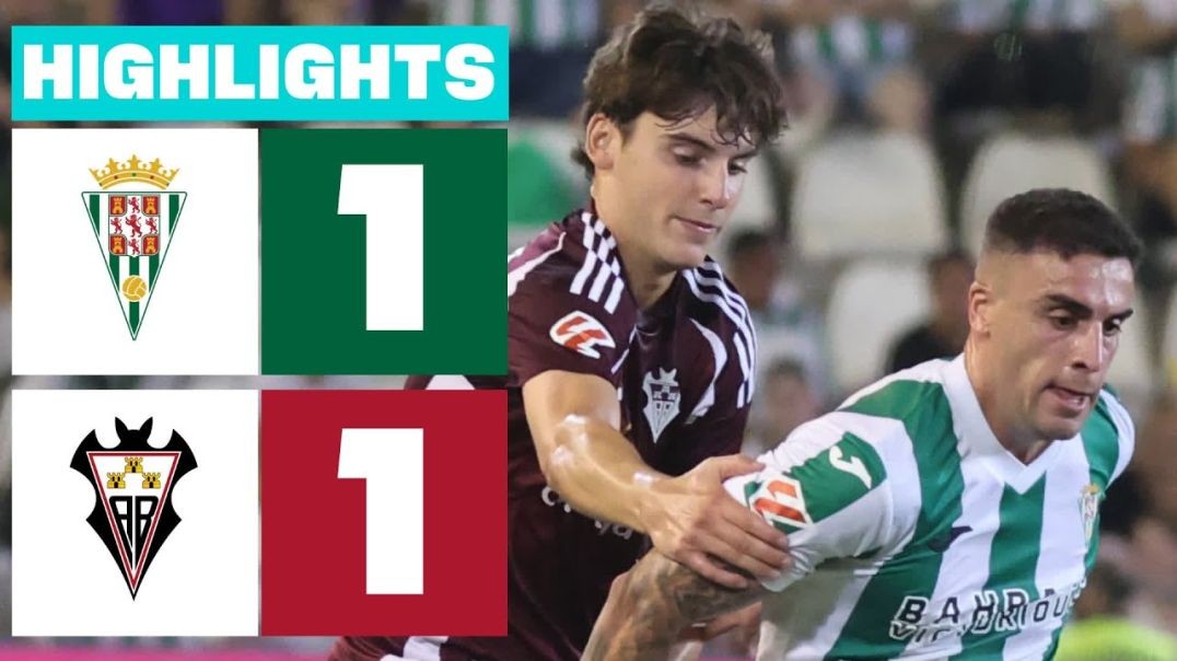 CÓRDOBA CF 1 - 1 ALBACETE BP I RESUMEN LALIGA HYPERMOTION